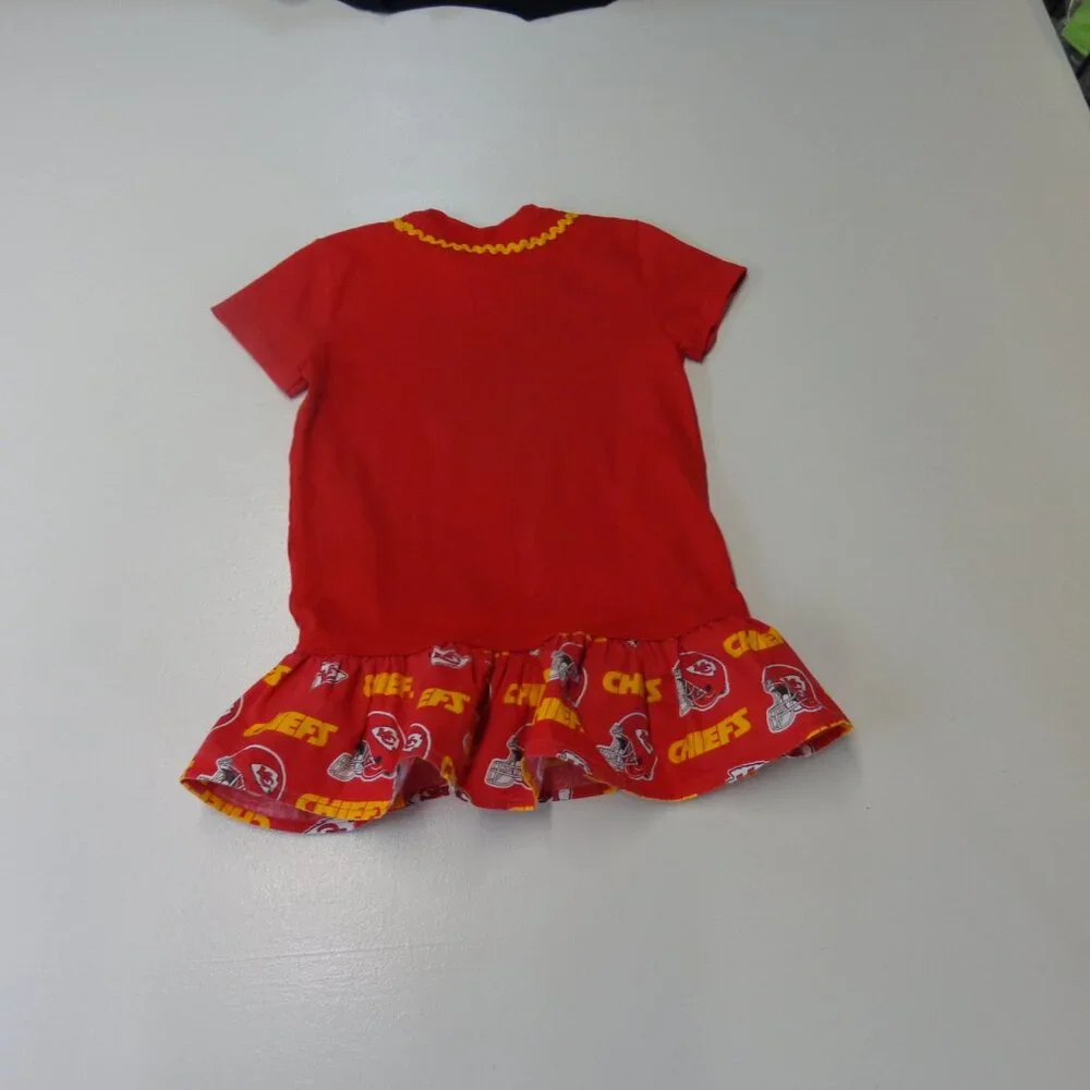 Rabbit Skins Tee Size 7 Hand Made Chiefs Cheerleader Suit